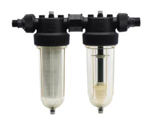 Filtre Cintropur NW 25 DUO-CTN 3/4”-1” – Filtration 25 µm + charbon actif