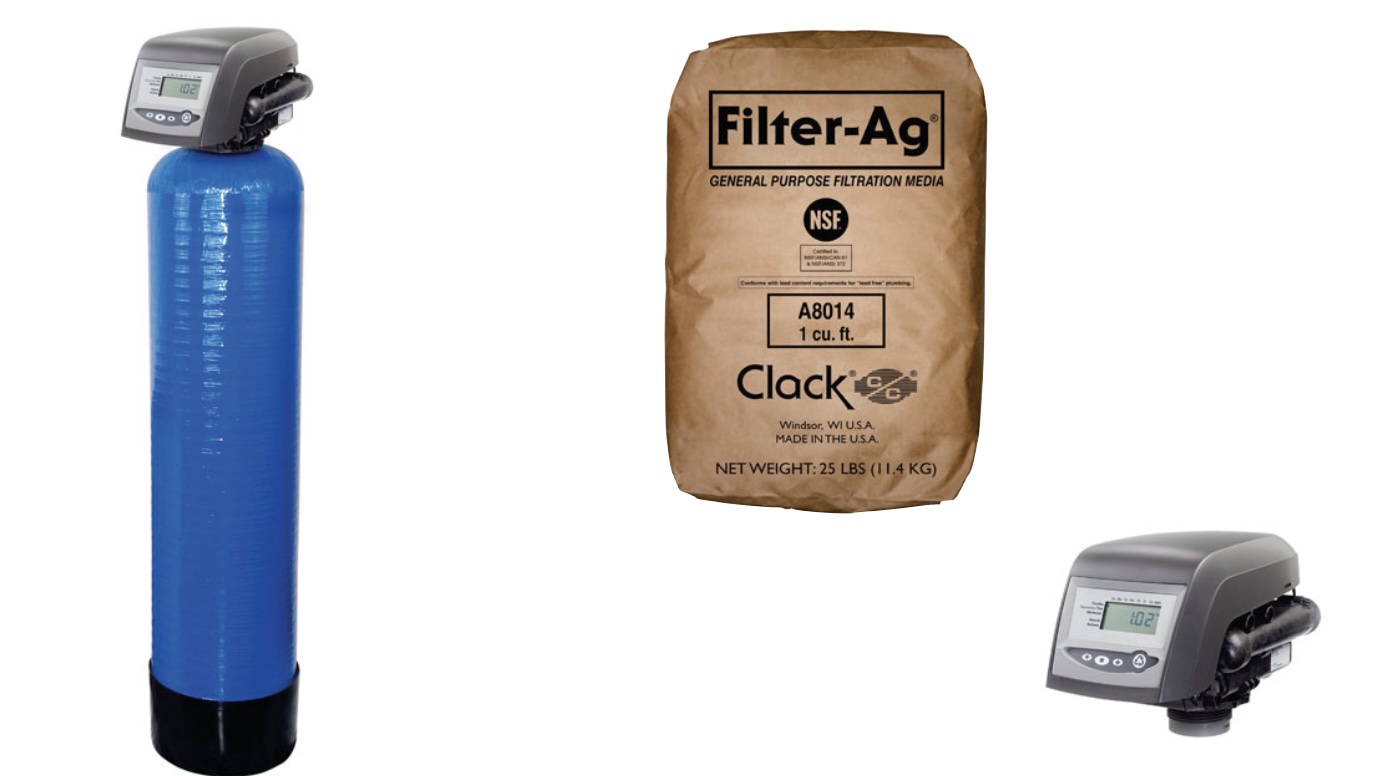 Filtre à Sable 60 L – Vanne 263 + 740F – Bouteille 13x54 – Automatique