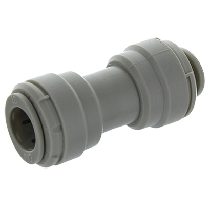 Raccord droit double égal 3/8″ – 3/8″ push‑fit | Réf. AUC0606