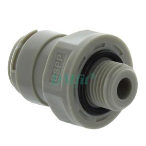 Raccord rapide 1/8" BSPP + joint - 1/4" push-fit (Réf. AMCB0402)