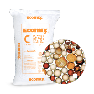 Média filtrant ECOMIX® – Sac 25 L pour Multimix Ecosoft