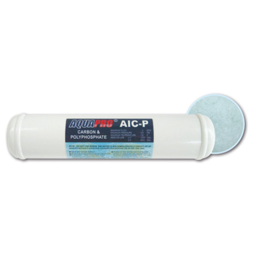 Cartouche Charbon Actif Inline 10" Aquapro – PR&#8209;AIC&#8209;25S&#8209;P