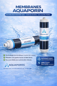 Membrane Aquaporin – Osmose inverse biomimétique haute performance
