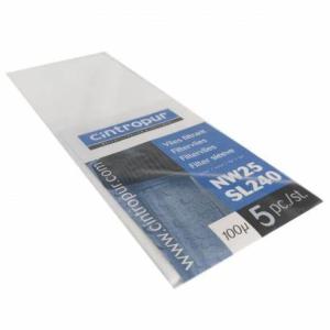 Kit de 5 manches pour type NW25 filtration 100µ