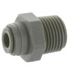 Raccord droit 3/8" fileté - 1/4" push-fit (Réf. AMC0406)