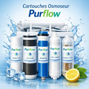 Cartouche Osmoseur Purflow – Préfiltres et post filtres