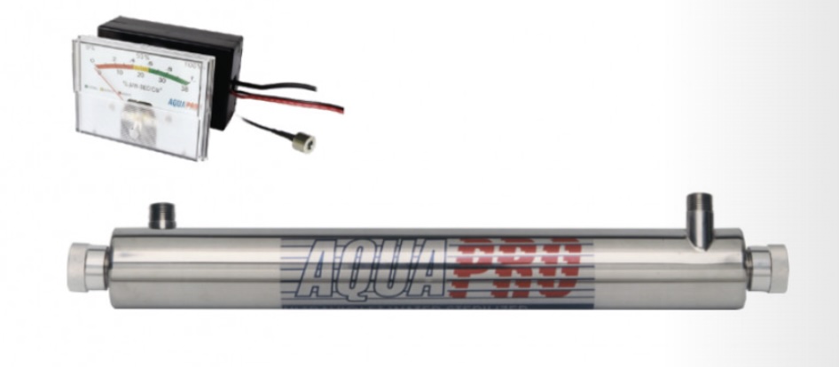 St&eacute;rilisateur UV Aquapro 6 GPM 20W inox