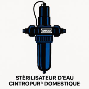 STÉRILISATEUR-D'EAU-CINTROPUR® DOMESTIQUE