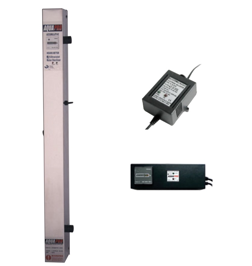 Stérilisateur UV ART057322 – 12&#8239;GPM – 40&#8239;W – Horizontal