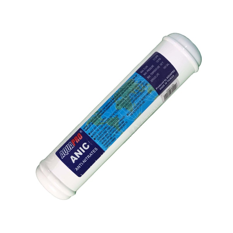 CARTOUCHE EN LIGNE ANTI-NITRATES 12 X 2.5  ANIC AQUAPRO