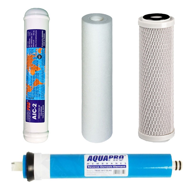 Kit cartouches membrane Aquapro Pureflow 4000V+