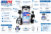 Pompe Booster AQUAPRO 50 à 150 GPD 24V PB-AQP-50-150GPD