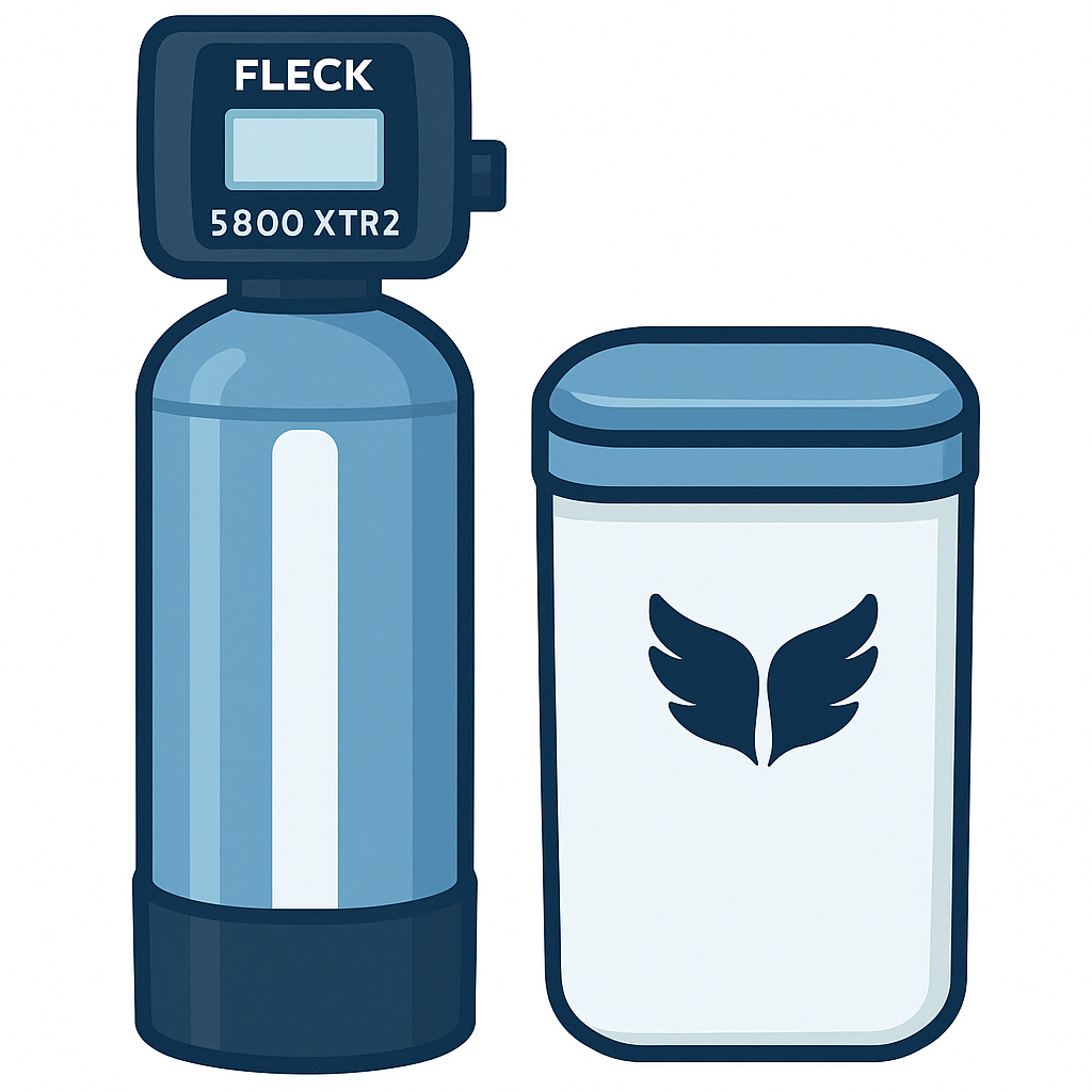 ADOUCISSEUR-FLECK 5800-XTR2-BI-BLOC-BAC-ANGEL