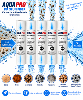 Lot de 5 Cartouches Anti-Sédiments – 20 Microns – Filtration Eau – Aquapro