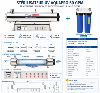 Station UV Aquapro 60 GPM avec double filtration – 13 626 L/h – 5 lampes UV-C – 200 W