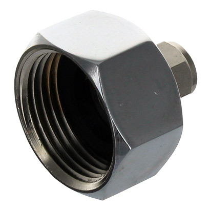 Connecteur chromé femelle 1/2" - 1/4" push-fit (Réf. PR-CN-F12