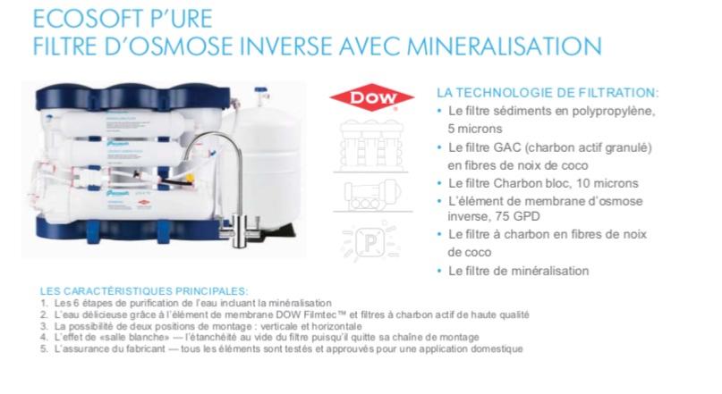 Membrane d'Osmose Inverse Domestique, FilmTec 75 GPD 