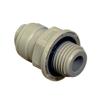 Raccord droit fileté 3/8&#8243; BSP avec joint – Tube 3/8&#8243; push&#8209;fit | Réf. AMCB0606