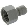 Raccord femelle 1/2" BSPP vers tube 1/4". Idéal pour osmoseurs, filtres à eau et raccordements rapides.