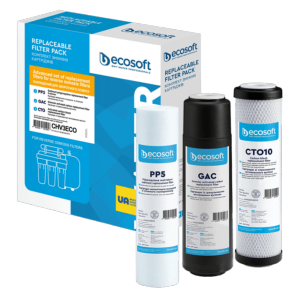 Pack De 3 Filtres Pour Purificateur Ecosoft