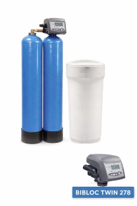 Adoucisseur d’eau Bibloc Twin Autotrol 278