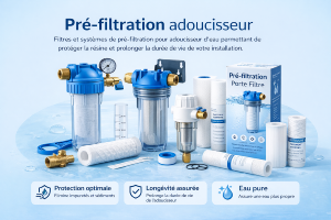 Pré-filtration adoucisseur