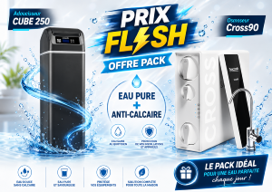 Pack Ecosoft CUBE 250 avec osmoseur CROSS90 et filtres FWS-CROSS90