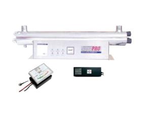 Stérilisateur UV AQUAPRO 24 GPM – 80 W horizontal avec timer et buzzer – ART057299