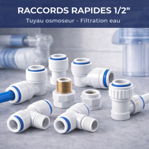 Raccords rapides 1/2"