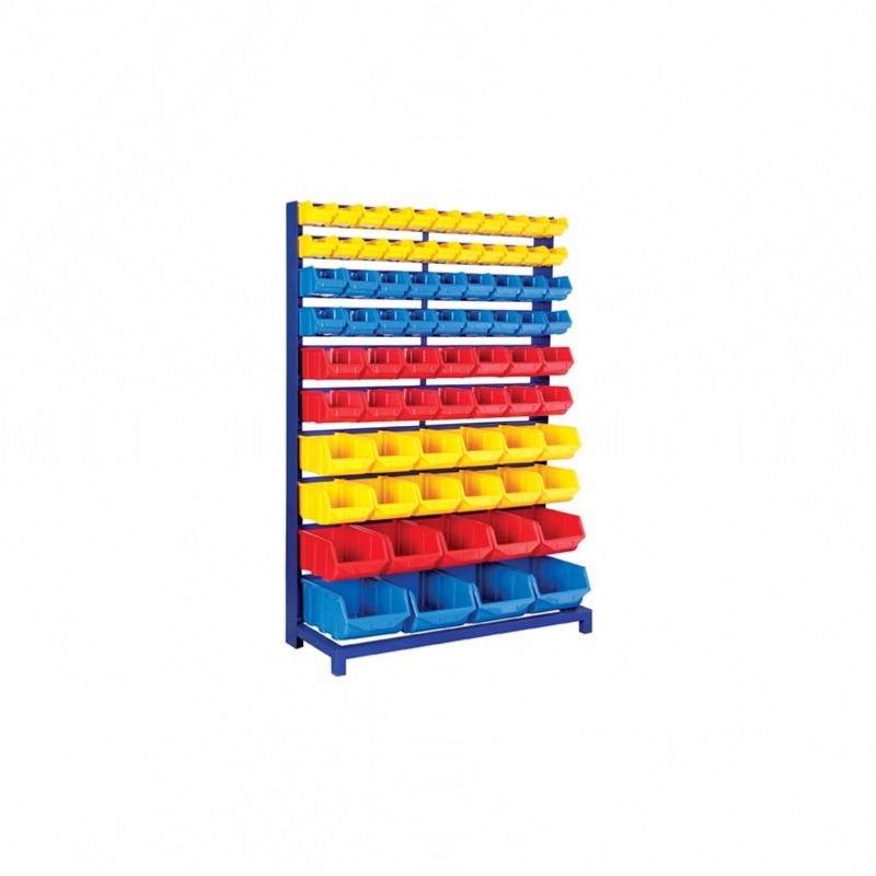 Kit De 18 M Orange Boites Bac A Bec Avec Supports