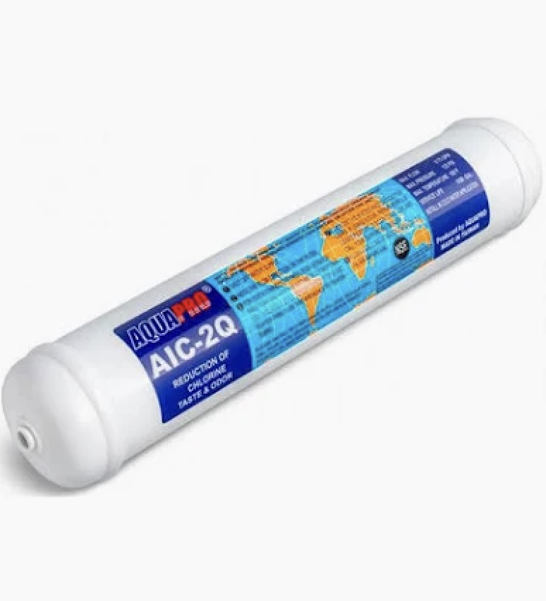 Cartouche en Ligne Charbon Actif et Calcaire Aquapro AIC-25PQ