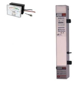 Stérilisateur UV vertical Aquapro 6 GPM – 1 362 L/h – 20 W – Moniteur d’intensité UV
