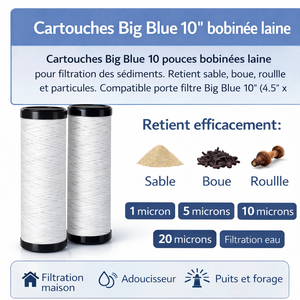 Cartouches Big Blue 10