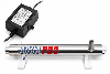 Stérilisateur UV vertical 12 GPM – 39 W – AQUAPRO acier inoxydable avec ballast + timer