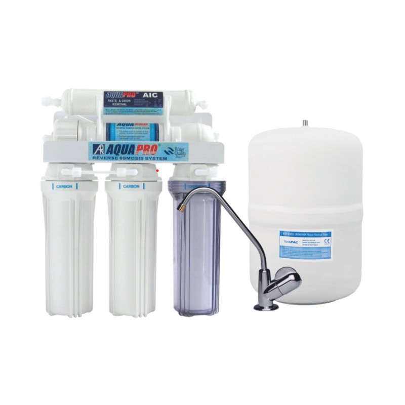Osmoseur Aquapro AP-5000 75 GPD – Filtration 5 étapes sans pompe | Eau pure