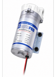 Pompe Booster AQUAPRO 50 à 150 GPD 24V PB-AQP-50-150 sans transfo GPD