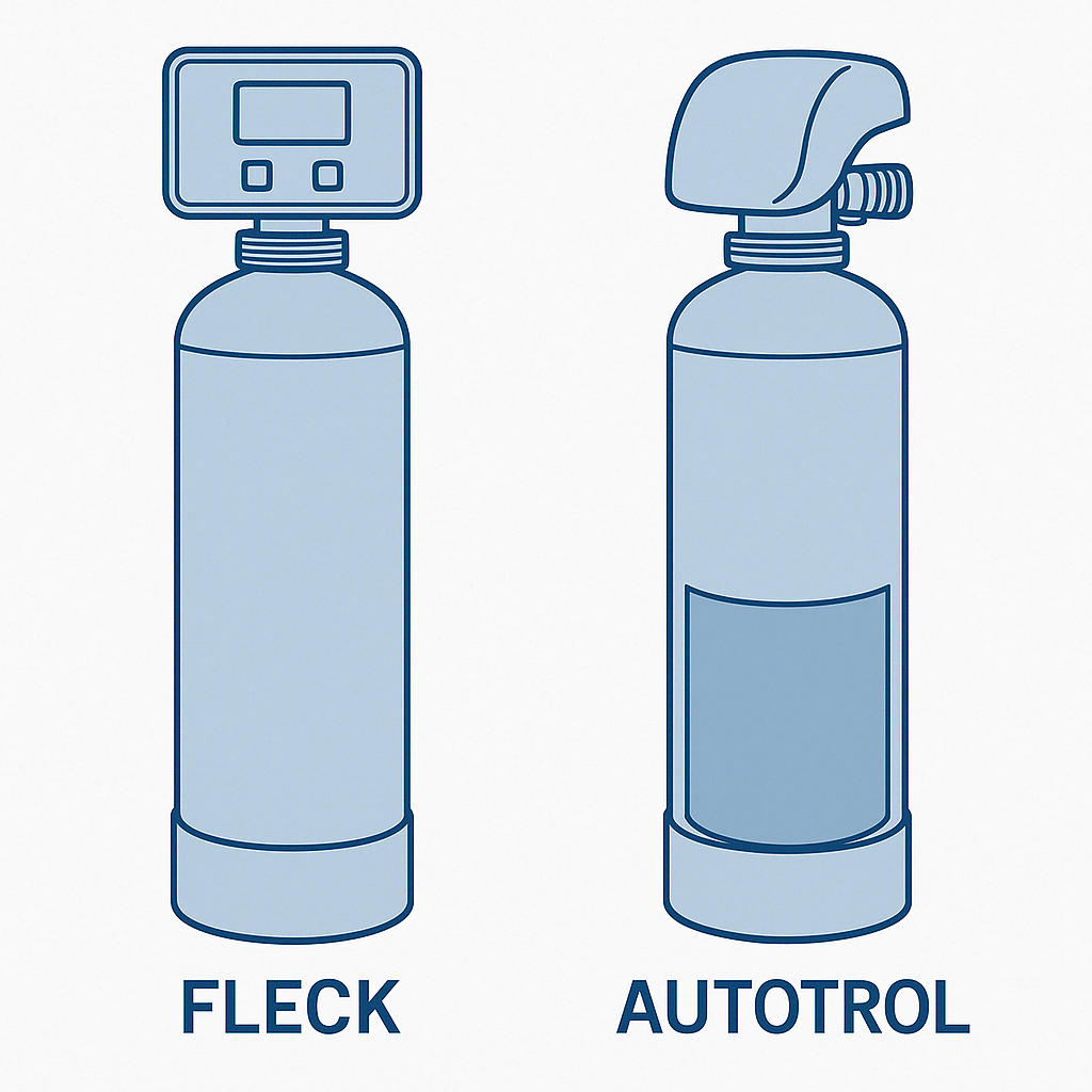 BOUTEILLES-ADOUCISSEUR FLECK-AUTOTROL