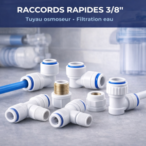 Raccords rapides 3/8"