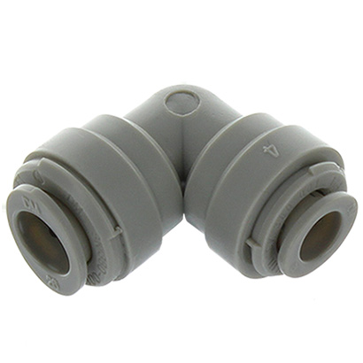 Raccord rapide coudé inégal 5/16" - 1/4" push-fit (Réf. AEU0504)