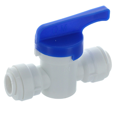 Vanne manuelle 3/8&#8243; push&#8209;fit – Raccord rapide DMFIT | Réf. AHUC0606
