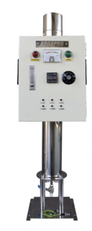 Stérilisateur UV Vertical 24 GPM – 80 W – Inox 304 – Boîtier complet