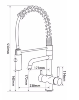 ROBINET MITIGEUR 3 VOIES GLIANO SP310 CHROMÉ