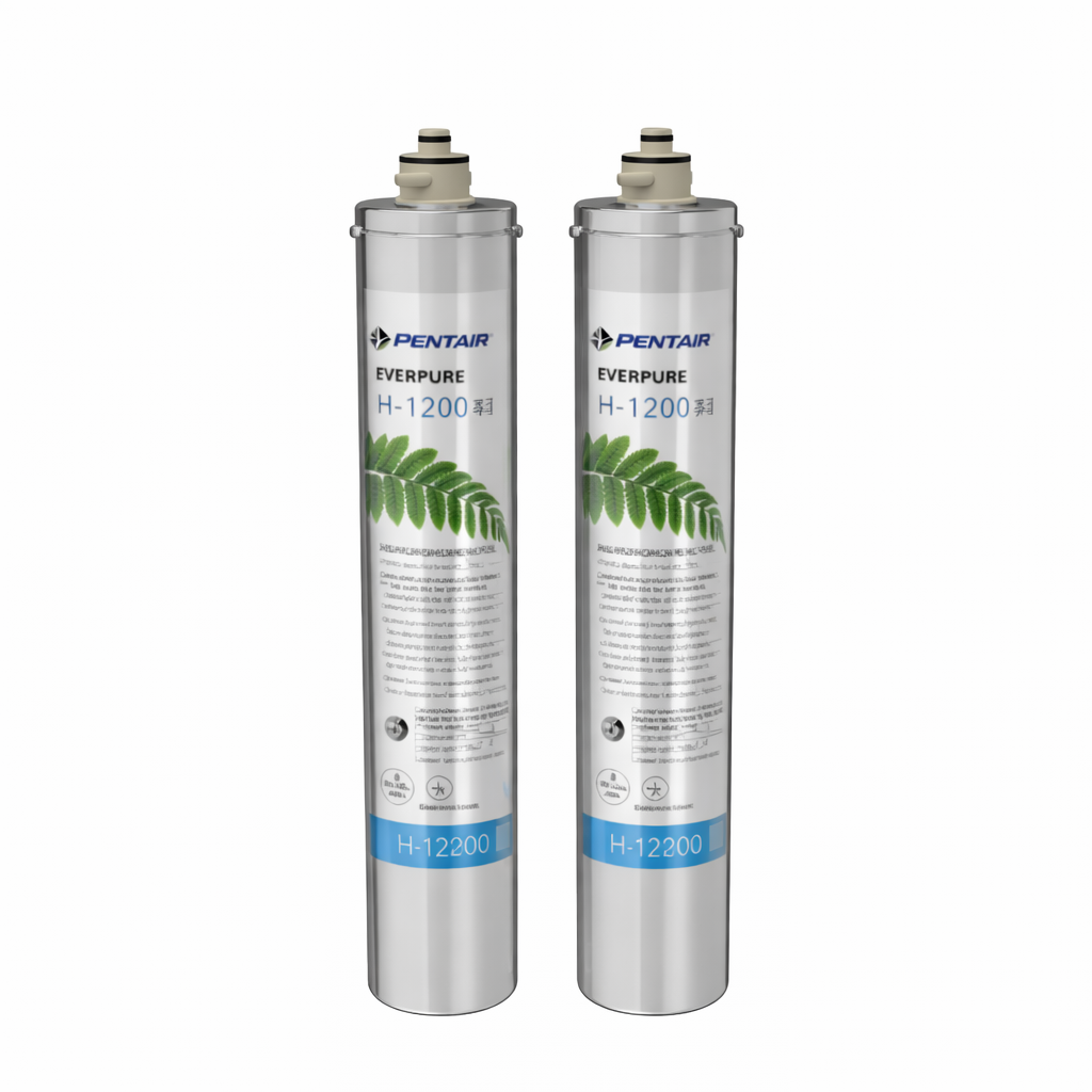 Pack 2 Cartouches Everpure H-1200 Pentair EV9601-12 Filtration 0,5 Micron
