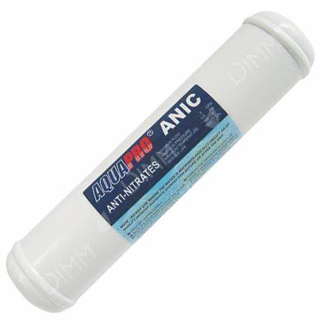 Cartouche en ligne Aquapro ANIC-25 – Filtre Anti-Nitrates – 12" × 2,5"