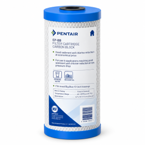 Cartouche Pentair Pentek EPM-10BB 10" BIG BLUE – Charbon Bloc 10 Microns – 155782-43