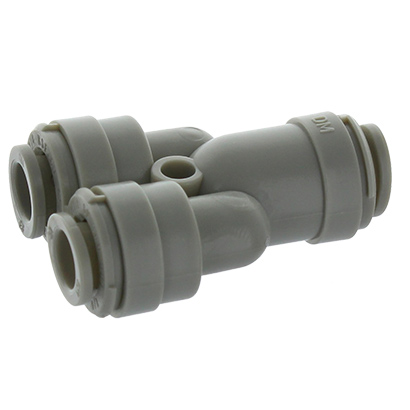 Raccord en Y 3/8″ Push‑Fit – In-Out | Réf. ATWD0606