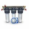 Station de filtration ECOSOFT – Filtration 3 étapes avec charbon actif et protection anti-calcaire