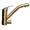 Robinet Dauphin  3 voies Bronze