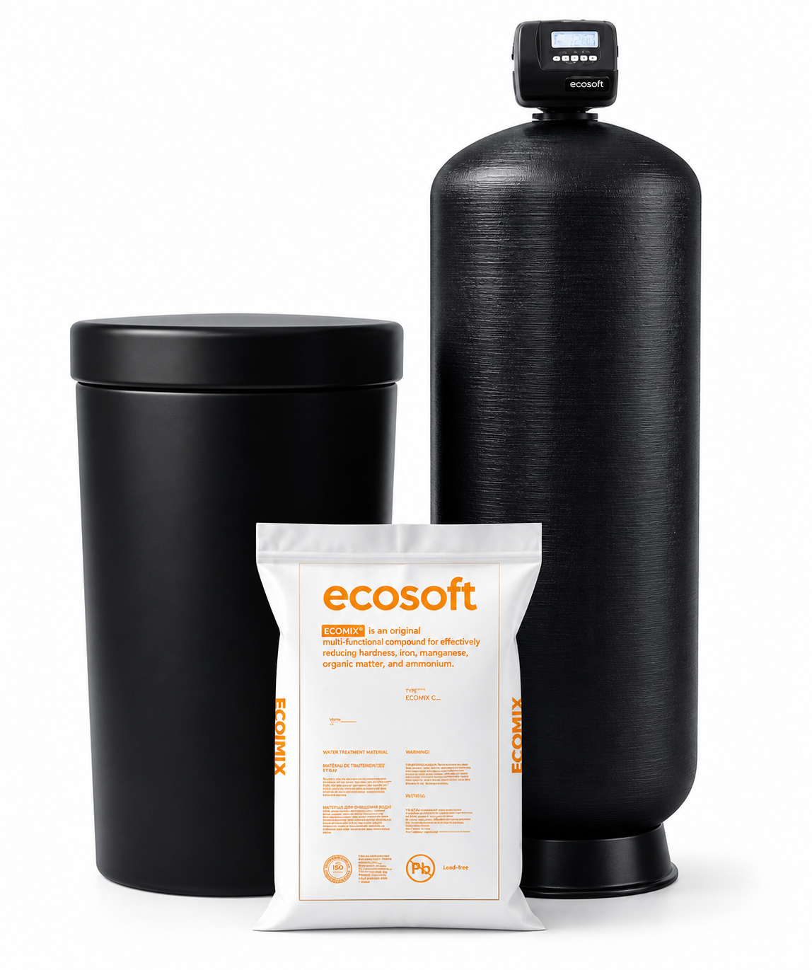 Adoucisseur bi-bloc Ecosoft ECOMIX C 125L ART126569