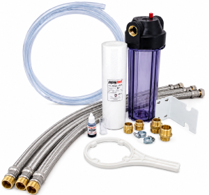 Kit d’installation pour adoucisseur – Porte-filtre + accessoires complets